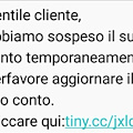 Gli errori grammaticali sono frequenti nelle mail false, un chiaro indizio sull'inaffidabilità del messaggio