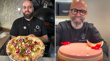 I fiori nel piatto per l'Orto Botanico di Napoli: Mauro Espedito e Mario Di Costanzo celebrano la primavera con due creazioni ad hoc