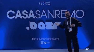 L’hairstylist casertano Mario Mosca a Sanremo per la finale del Festival