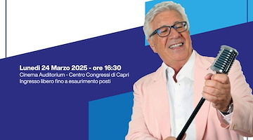 L'Isola Azzurra consegna la Chiave della Città a Peppino Di Capri