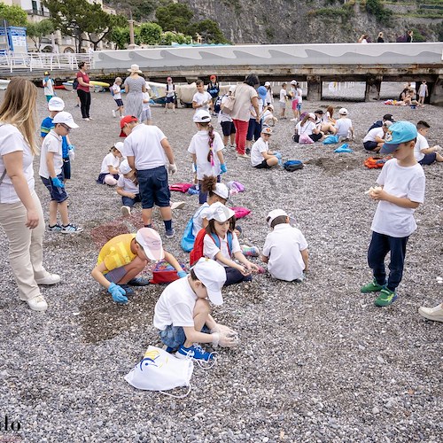 “A’Mare Minori”: grande successo per la giornata ecologica dedicata alla pulizia dei fondali marini e delle spiagge del territorio 