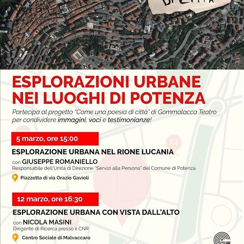 A Potenza esplorazioni urbane in "Come una poesia di città"