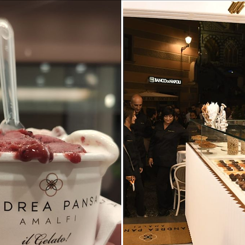 Ad Amalfi la nuova boutique dedicata al gelato e al cioccolato a marchio Pansa