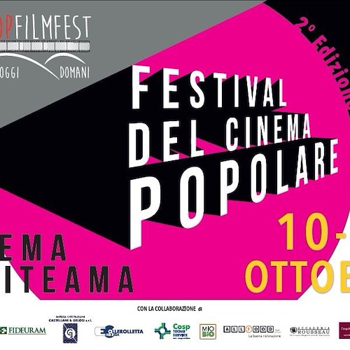 Al via la seconda edizione del Terni Pop Film Fest: il Festival del Cincema Popolare #POPFILMFEST
