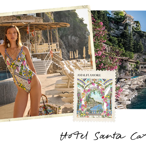 "Amalfi Amore": La Nuova Collezione Estiva di Camilla Franks Incanta con il Fascino del lusso Made in Amalfi