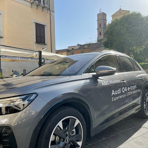 Audi Q4 e-tron in anteprima a Positano. Abbiamo visto il futuro: elettrizzante!