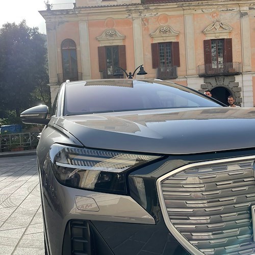 Audi Q4 e-tron in anteprima a Positano. Abbiamo visto il futuro: elettrizzante!