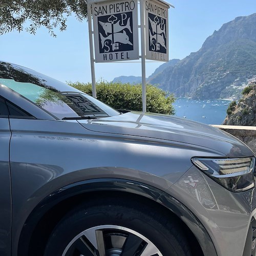 Audi Q4 e-tron in anteprima a Positano. Abbiamo visto il futuro: elettrizzante!