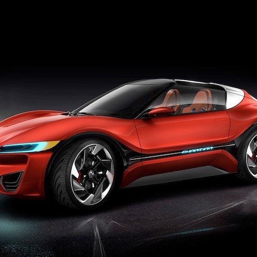 Auto elettriche senza batterie: presentata a Top Marques Monaco la QUANTiNO twentyfive 