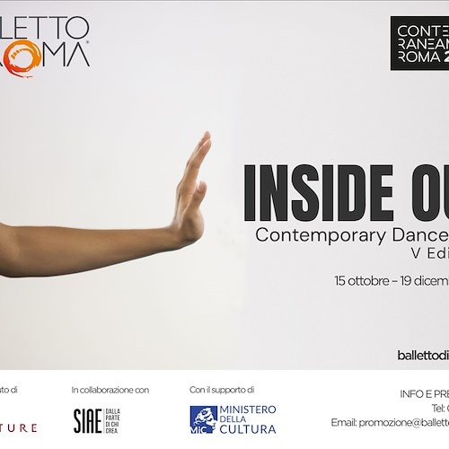 Balletto di Roma "Inside out contemporary dance 2021" dal 145 ottobre al 19 dicembre /Programma