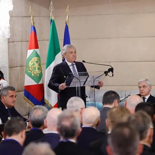 Antonio Tajani, ministro Esteri e Vicepremier<br />&copy; pagina FB Antonio Tajani