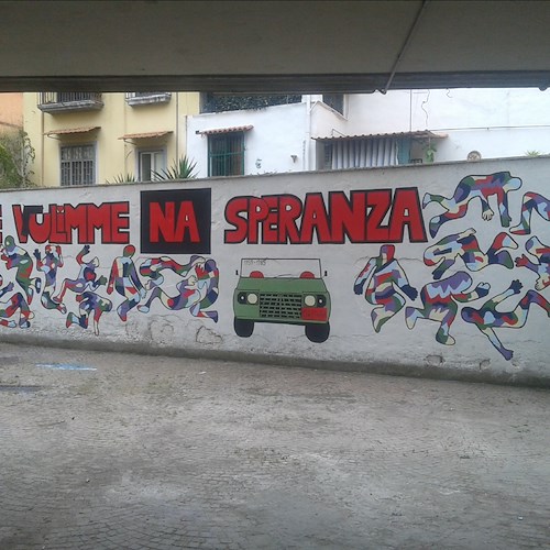 Cancellato murales dedicato a Giancarlo Siani