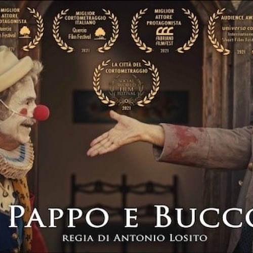 Cinema: presentato a Roma il corto Pappo e Bucco di Antonio Losito con Massimo Dapporto e Augusto Zucchi
