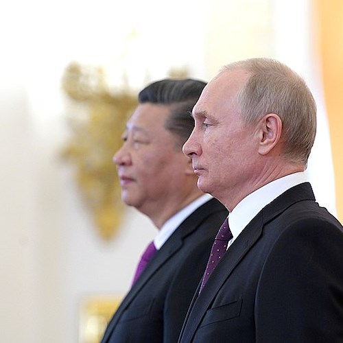 Xi Jinping e Putin<br />&copy; Commons Wikimedia