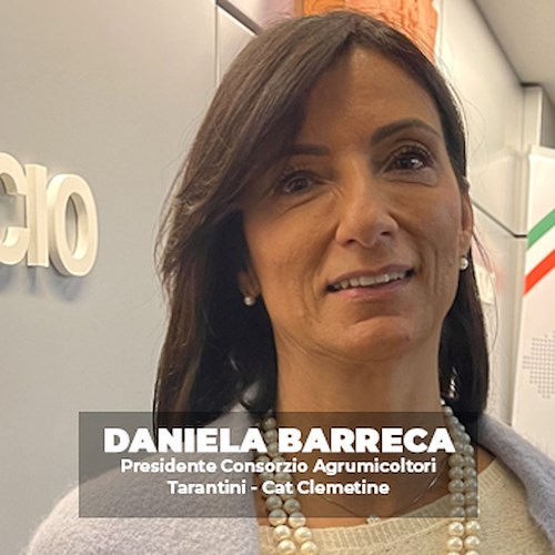 Daniela Barreca Presidente Consorzio Agrumicoltori Tarantini