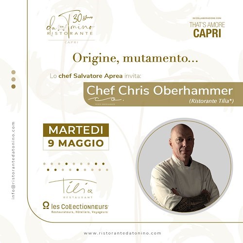Da Tonino a Dentecala “Origine, mutamento”: la seconda cena a quattro mani con Chris Oberhammer