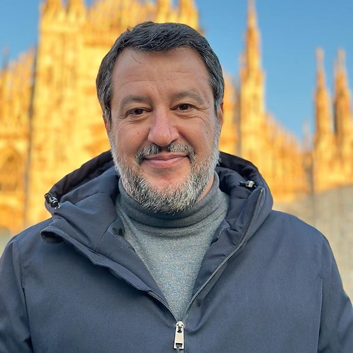 Matteo Salvini, vicepremier e ministro Trasporti<br />&copy; pagina FB Matteo Salvini