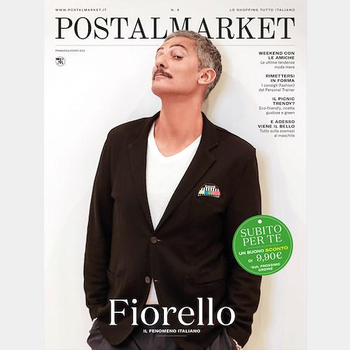 È di Fiorello la copertina del nuovo Postal Market