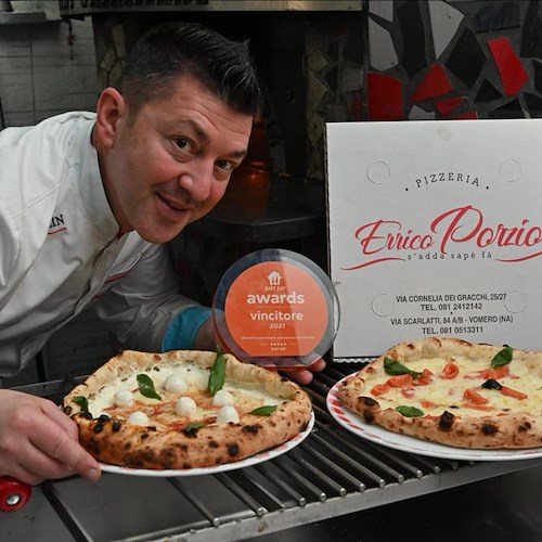 Errico Porzio inaugura il quarto "Porzio...Ni" di Pizza