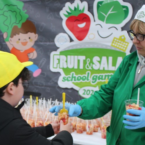 Fruit & Salad School Games 2024: la frutta e la verdura conquistano la Campania