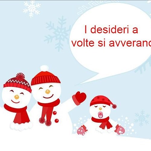 I due pupazzi di neve e l’incontro con Babbo Natale
