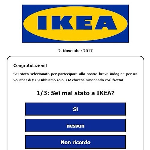 IKEA voucher da 75 euro per il 75esimo anniversario, la bufala sbarca su Facebook e l'azienda corre ai ripari