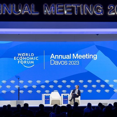 Il Foglio, Draghi e la conferenza per Barclays a Davos