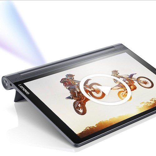 Il nuovo tablet Lenovo con proiettore integrato