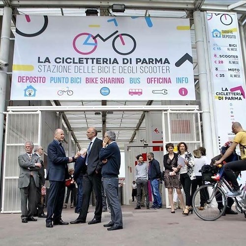 Inaugurata a Parma la "Cicletteria"