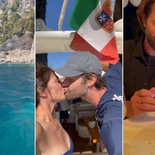 Jared Padalecki e la moglie Genevieve Cortese in Costiera Amalfitana: tappa di gusto da "Che Bontà" a Praiano