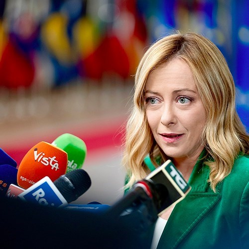 Giorgia Meloni, presidente del Consiglio<br />&copy; pagina FB Palazzo Chigi