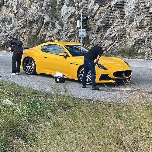La nuova Maserati Granturismo in versione Trofeo a Maratea