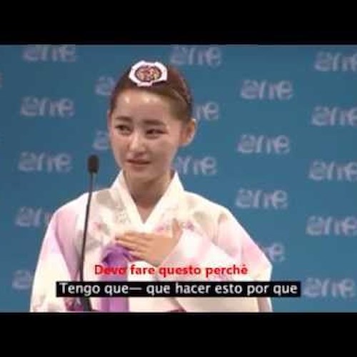 La testimonianza di Yeonmi Park a One Young World