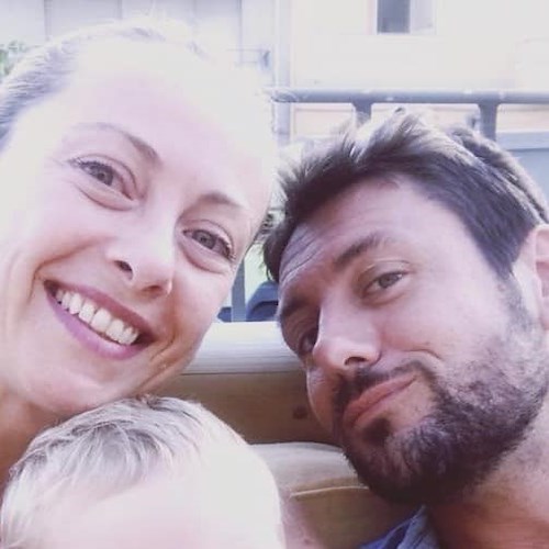 Giorgia Meloni, Andrea Giambruno e la figlia Ginevra<br />&copy; pagina FB Giorgia Meloni