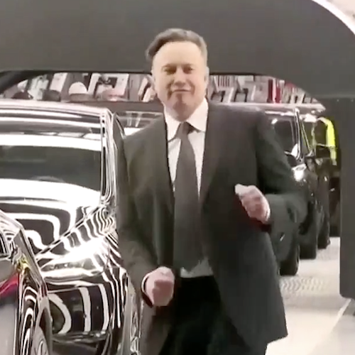 Elon Musk<br />&copy; pagina FB Rai 3
