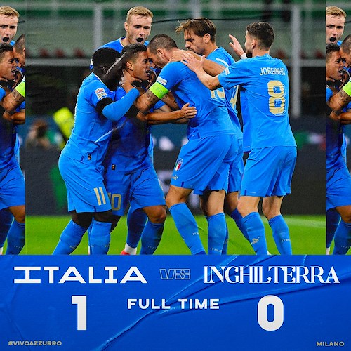 Nations league. L’Italia batte l’Inghilterra e spera nel primato nel suo gruppo