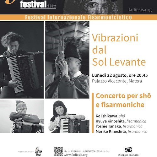 Note dal Giappone per il secondo appuntamento a Matera del Fadiesis Accordion Festival