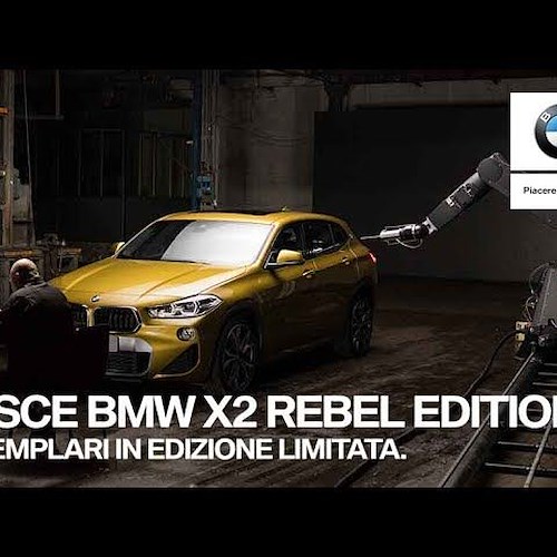 Nuova BMW X2 "Rebel Edition" XDrive 25D, arriva l'auto tatuata