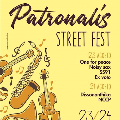 "Patronalis Street Fest", a Montefalcione in provincia di Avellino al via "La Festa nella Festa"