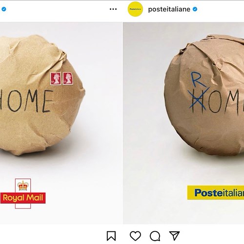 Poste Italiane risponde a Royal Mail: Back to H(R)OME