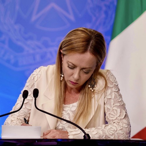 La presidente del Consiglio, Giorgia Meloni<br />&copy; pagina FB Giorgia Meloni