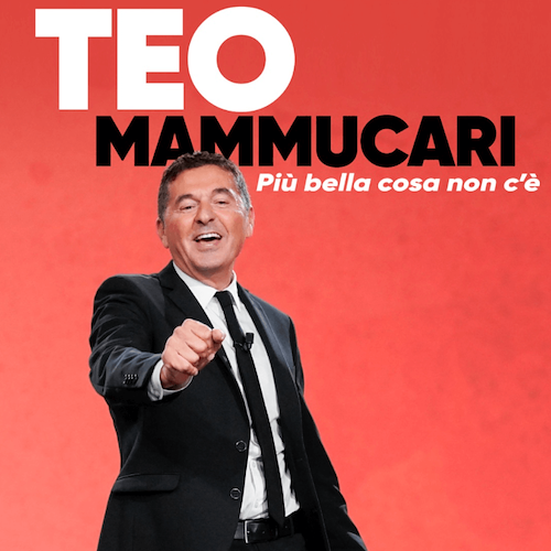 Teo Mammucari in scena al Teatro Pacini di Pescia 