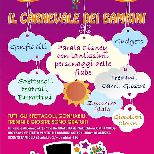 Toscana: A Foiano della Chiana, in provincia di Arezzo, torna il Carnevale più antico d’Italia