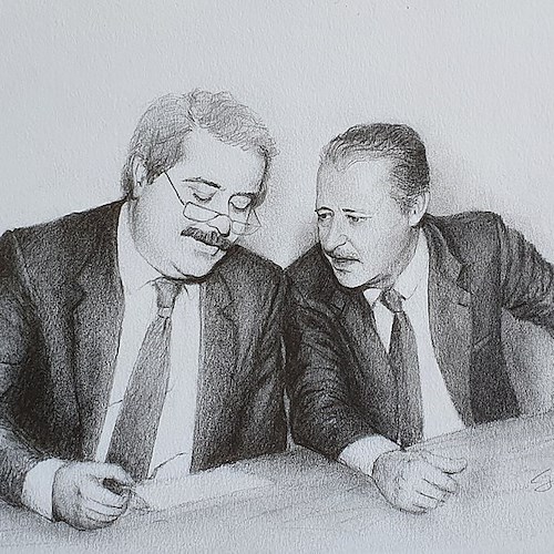 Giovanni Falcone e Paolo Borsellino<br />&copy; Commons Wikimedia