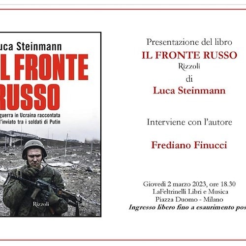 Ucraina, un anno di guerra dal fronte russo nel libro di Steinmann