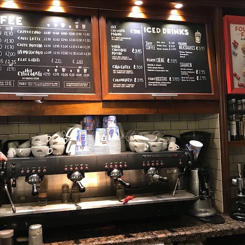 Un caffè al giorno. Londra, Caffè Nero: the best espresso this side of Milan