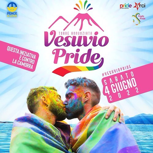 “Un’esplosione d’Amore”, il 4 giugno a Torre Annunziata si terrà il “Vesuvio Pride”. 