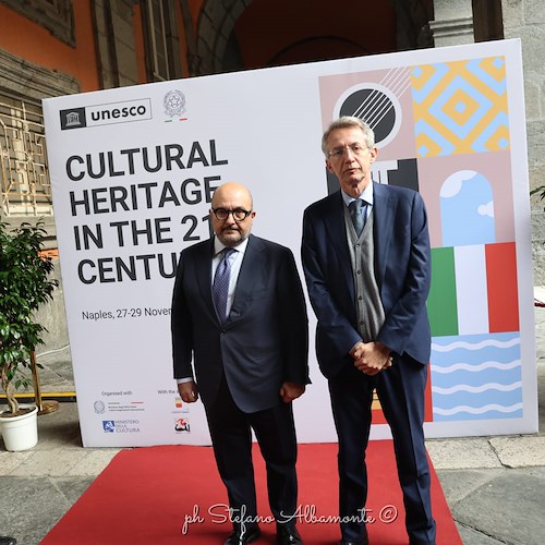 Unesco, Napoli ospita Conferenza 'Cultural Heritage in the 21st Century'
