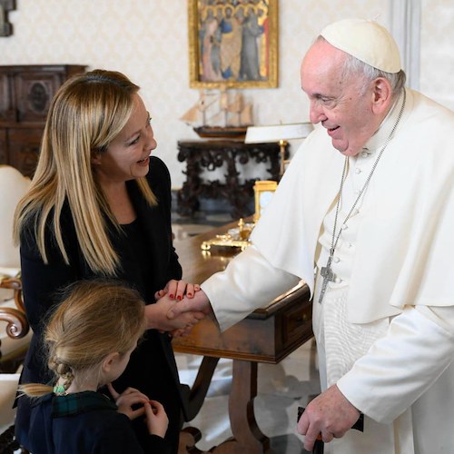 Vaticano, Giorgia Meloni incontra Papa Francesco