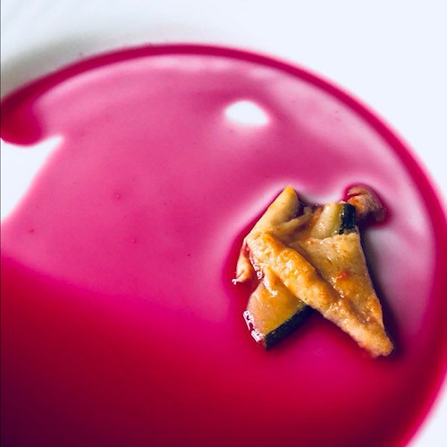 Zucchina parmigianata su letto di Tintore, ecco la nuova ricetta made in Amalficoast